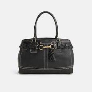 COACH/.Hamptons Black Business Tote - A0972-13067